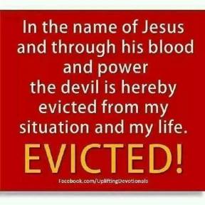 war the devil is evicted