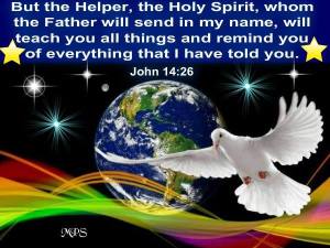 holy spirit will teach u