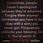 forgive anyway