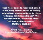 forgive seventy times seven